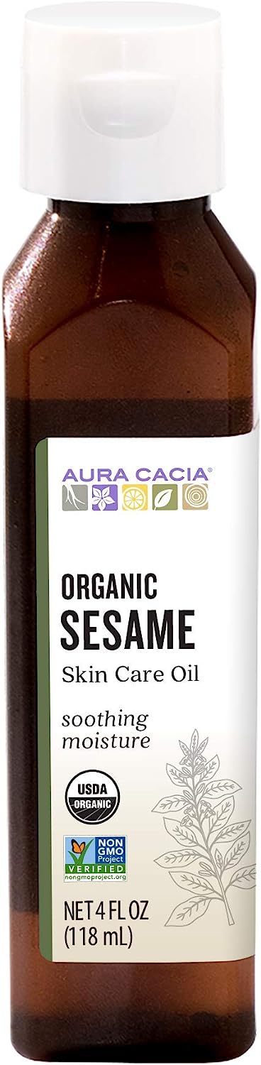 Aura Cacia Organic Sesame Oil 118 ml