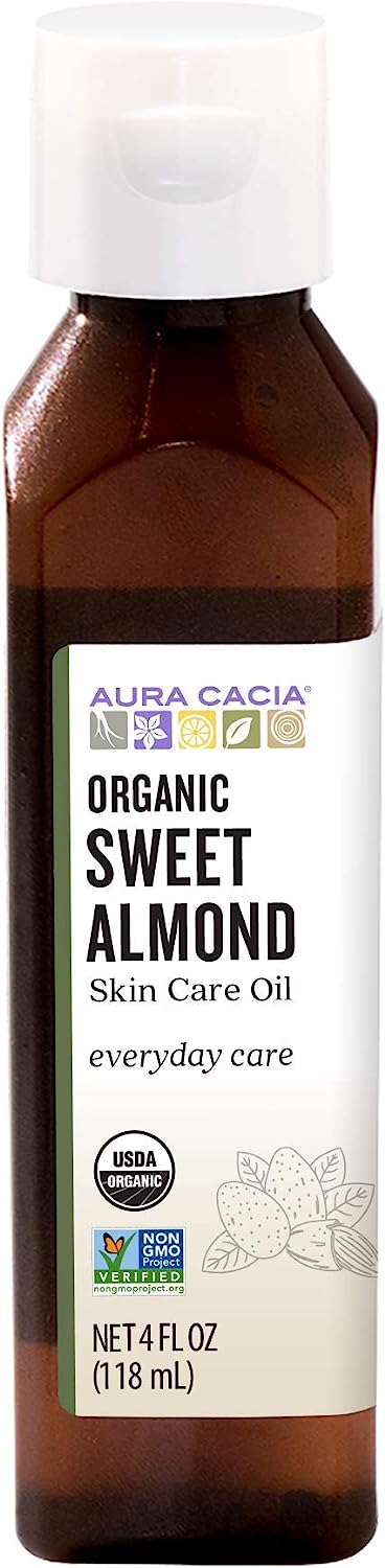 Aura Cacia Sweet Almond Pure Skin Care Oil 118 ml