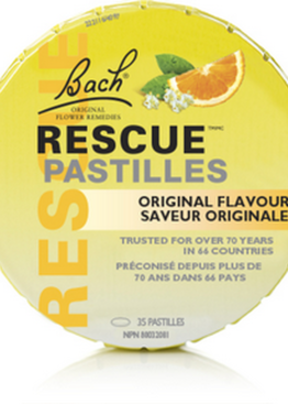 Bach Rescue Pastiles Orange And Elderflower 50 Grams