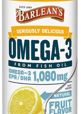 Barlean's Omega Swirl 360 mg Lemon Zest 454 g