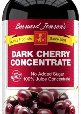 Bernard Jensen's Dark Cherry Concentrate 474 mL