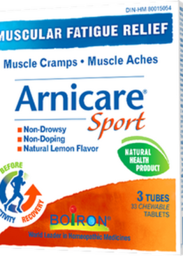 BOIRON - ARNICARE SPORT 3 TUBES - PACKAGING OF 33 TABS
