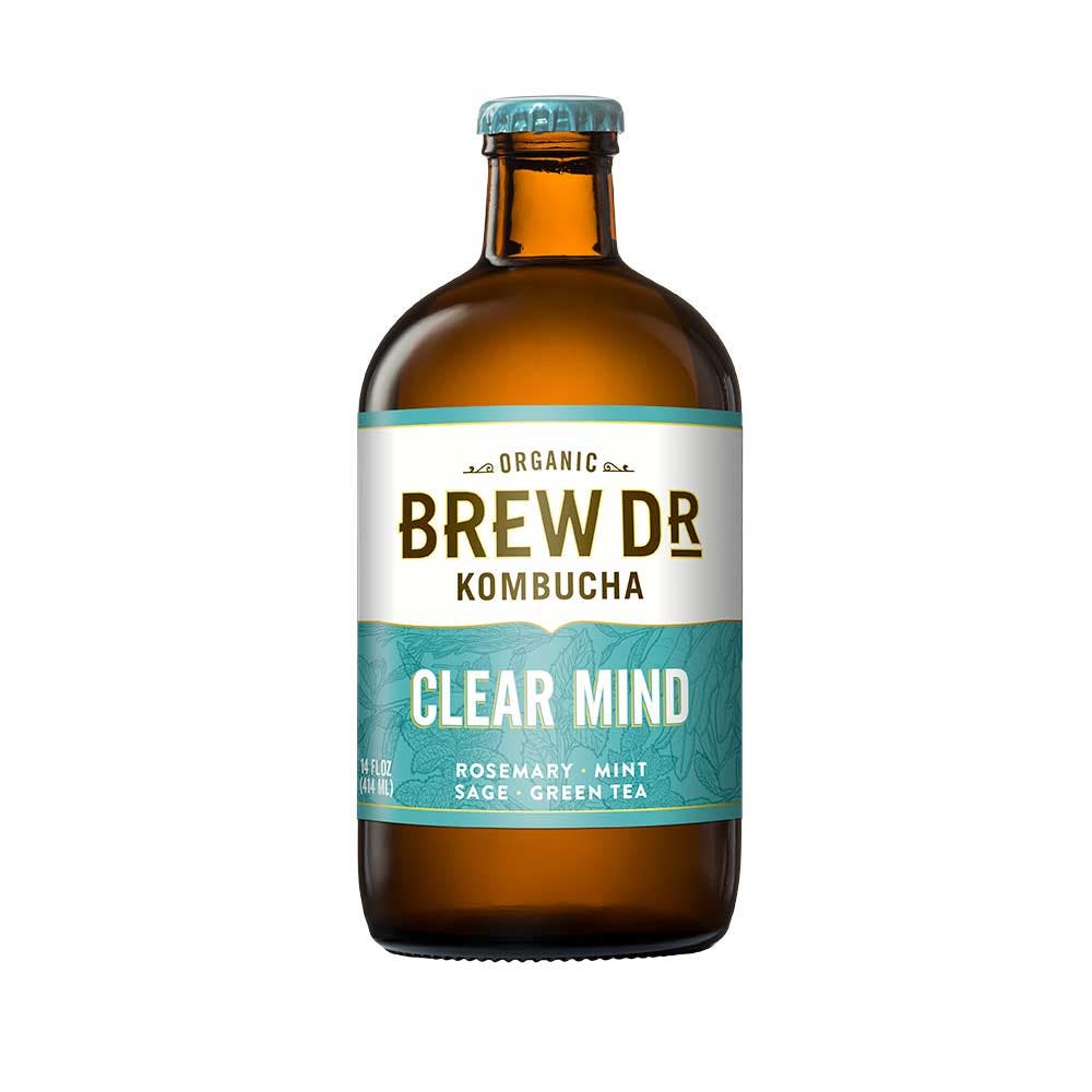Brew Dr Organic Clear Mind Kombucha