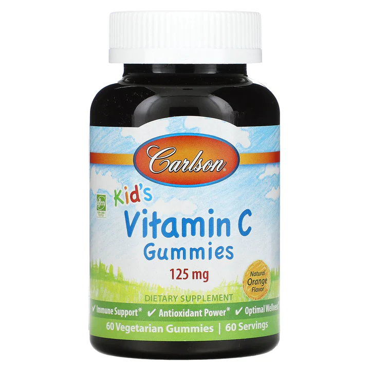 Carlson Labs, C-Vitamin Kids, 60 vegetarian gummies