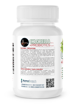 Azmabiotech chlorella +probiotics 10 billion 60 caps