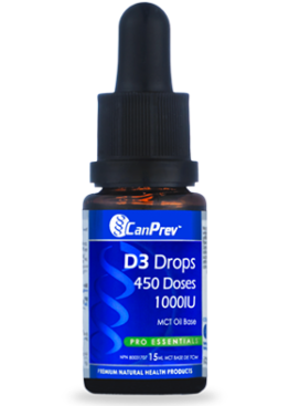 CanPrev D3 drops 450 doses 15 mL