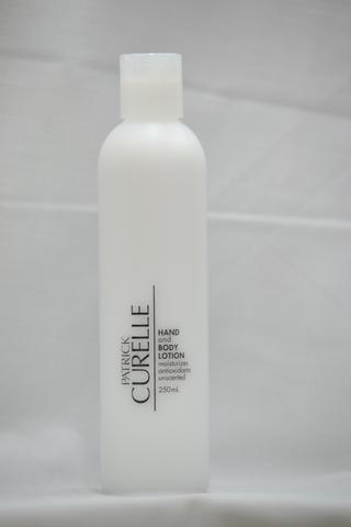 CURELLE HAND BODY LOTION UNSCENTED 250ml