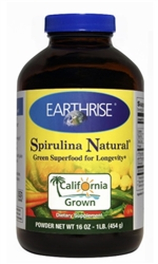 Earthrise Spirulina Natural Powder 454 Grams