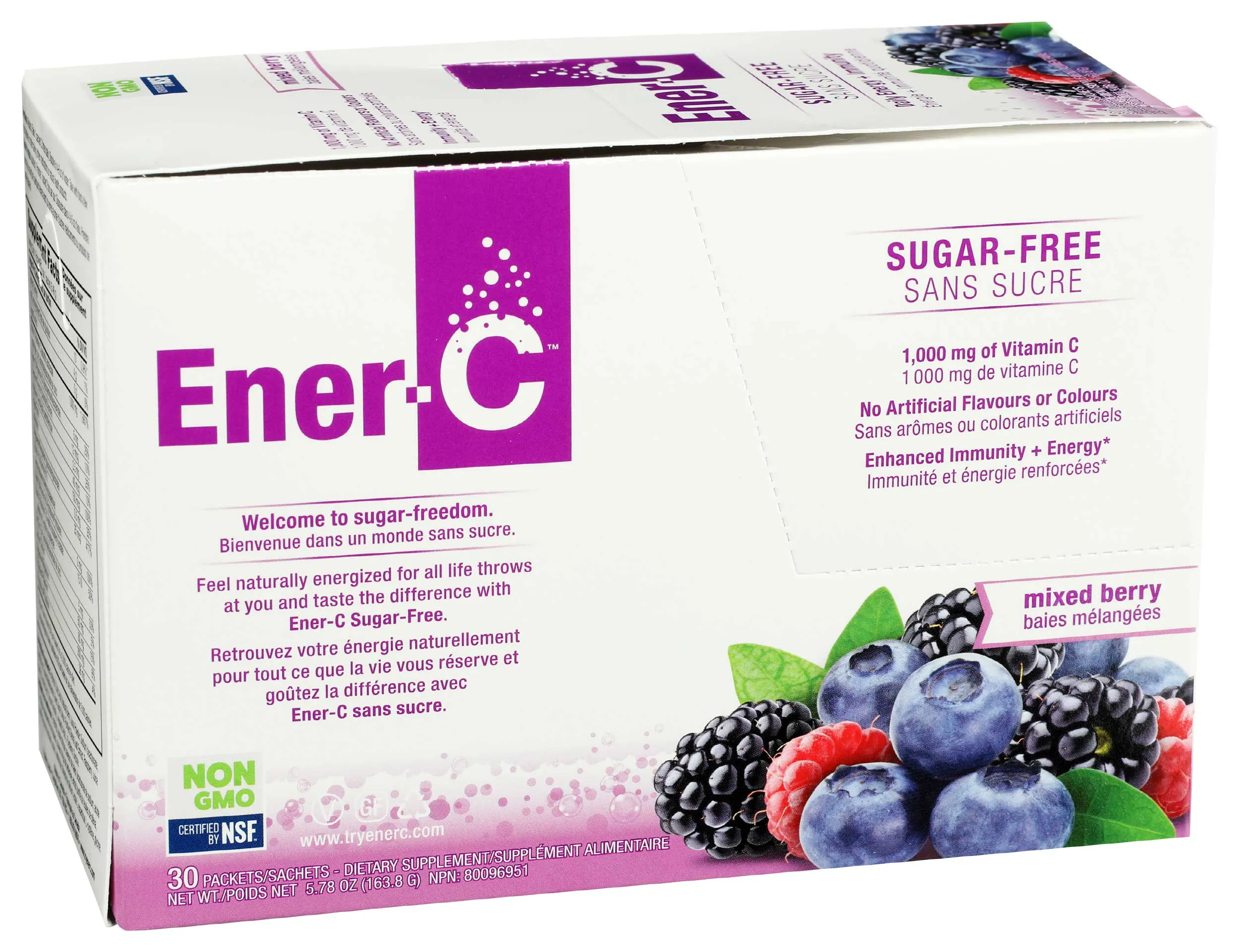 Ener-C Mixed Berry 30 Count