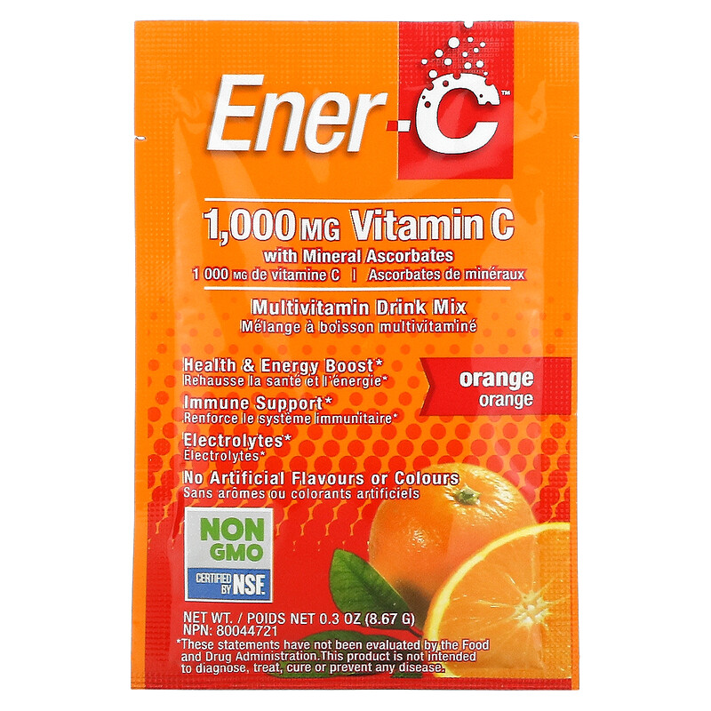 Ener-C drink mix orange 8.67 g