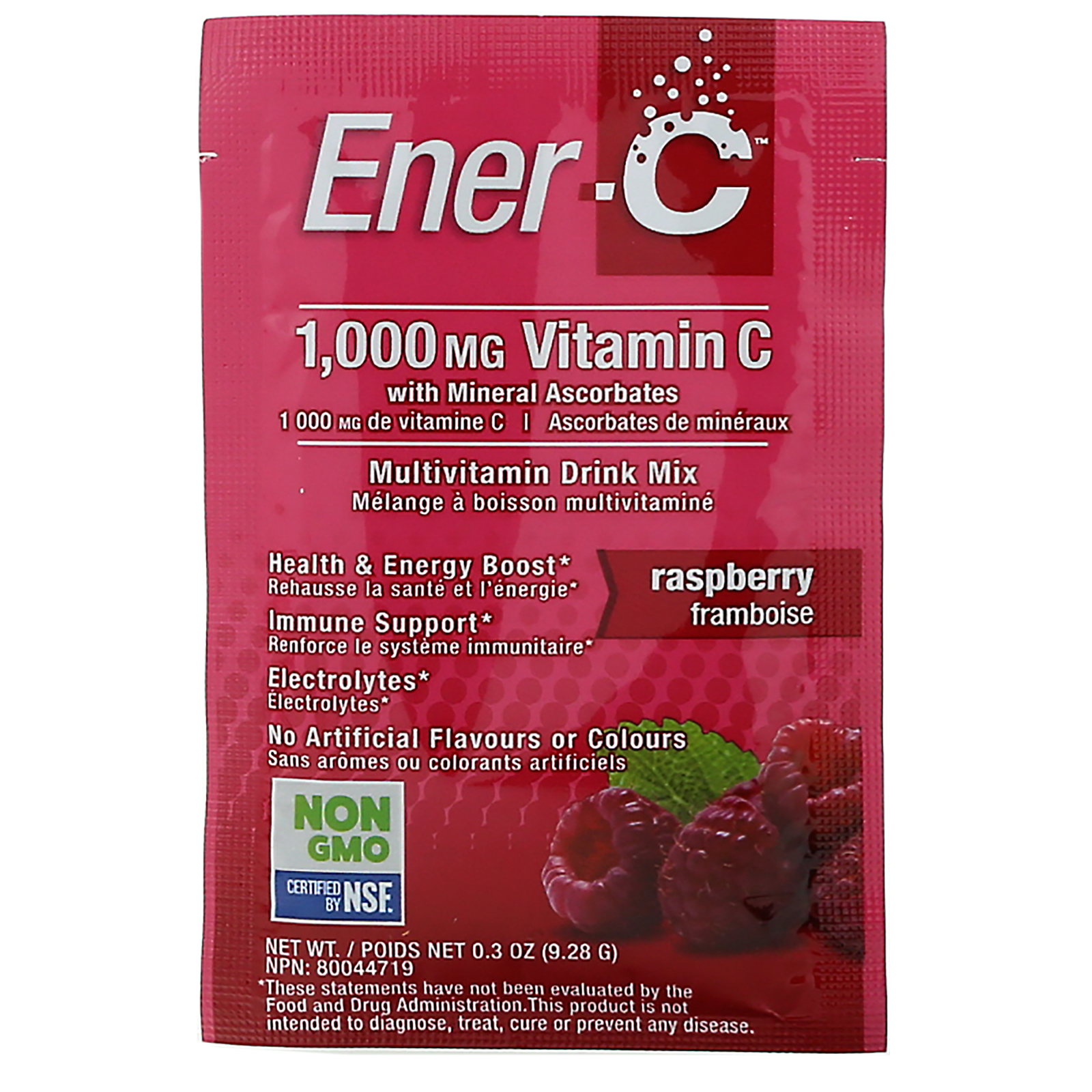 Ener-C drink mix raspberry 9.64 g