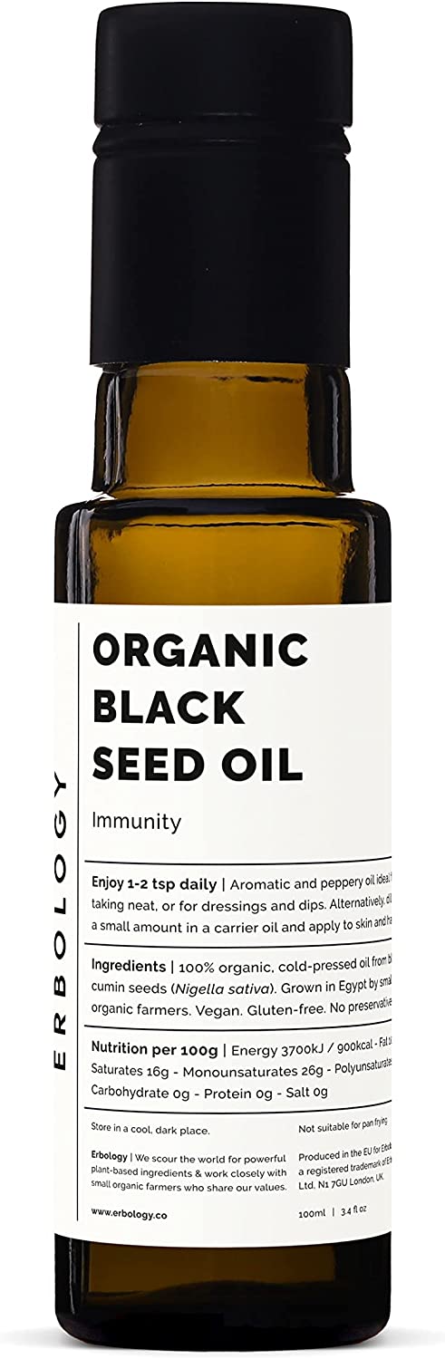 Erbology Organic Black Seed Oil 100ml