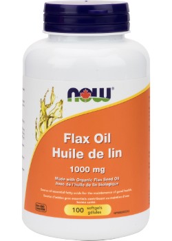 FLAX OIL 1000MG - 100SOFTGELS