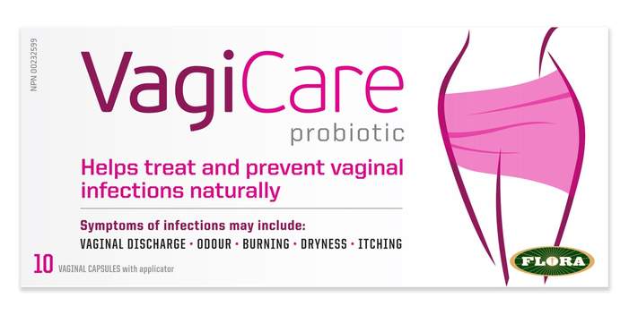 Flora Vagicare Probiotic 10 Capsules