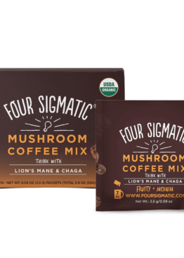 Four Sigmatic Mushroom Coffee Mix with Lion's Mane & Chaga