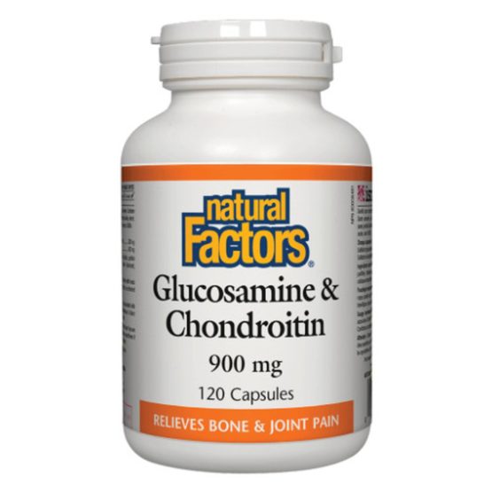 Natural Factors Glucosamine & Chondroitin Sulfate 120 capsules