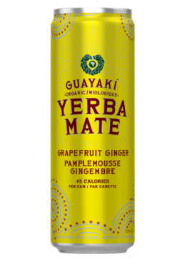 Guayaki Yerba Mate Grapefruit Ginger 355ml