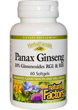 HERBAL FACTORS Panax Ginseng (100 mg - 60 sgels)