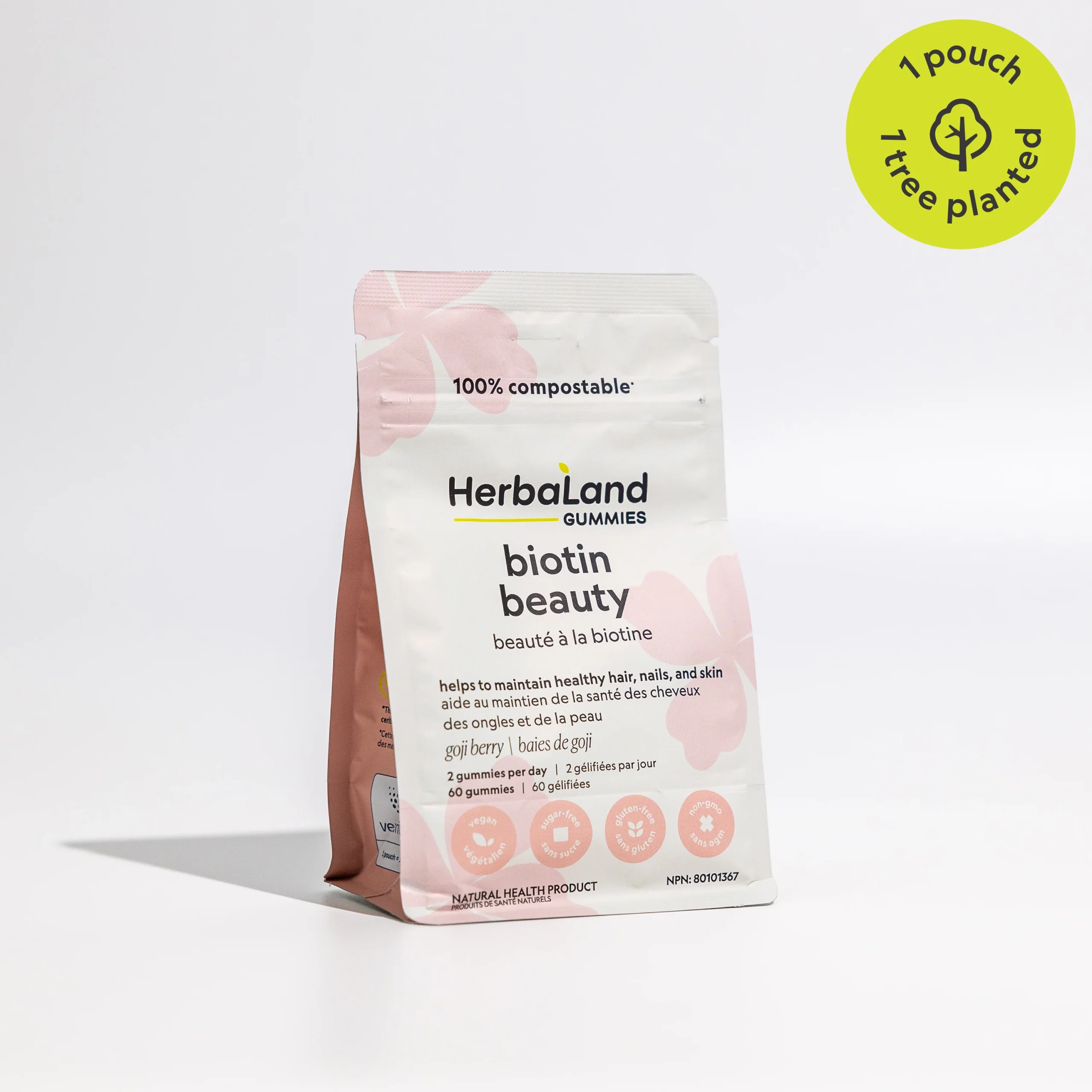 HerbaLand Biotin Beauty 60 Gummies