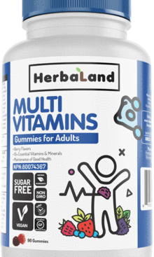 HerbaLand Multivitamins Gummys for Adults