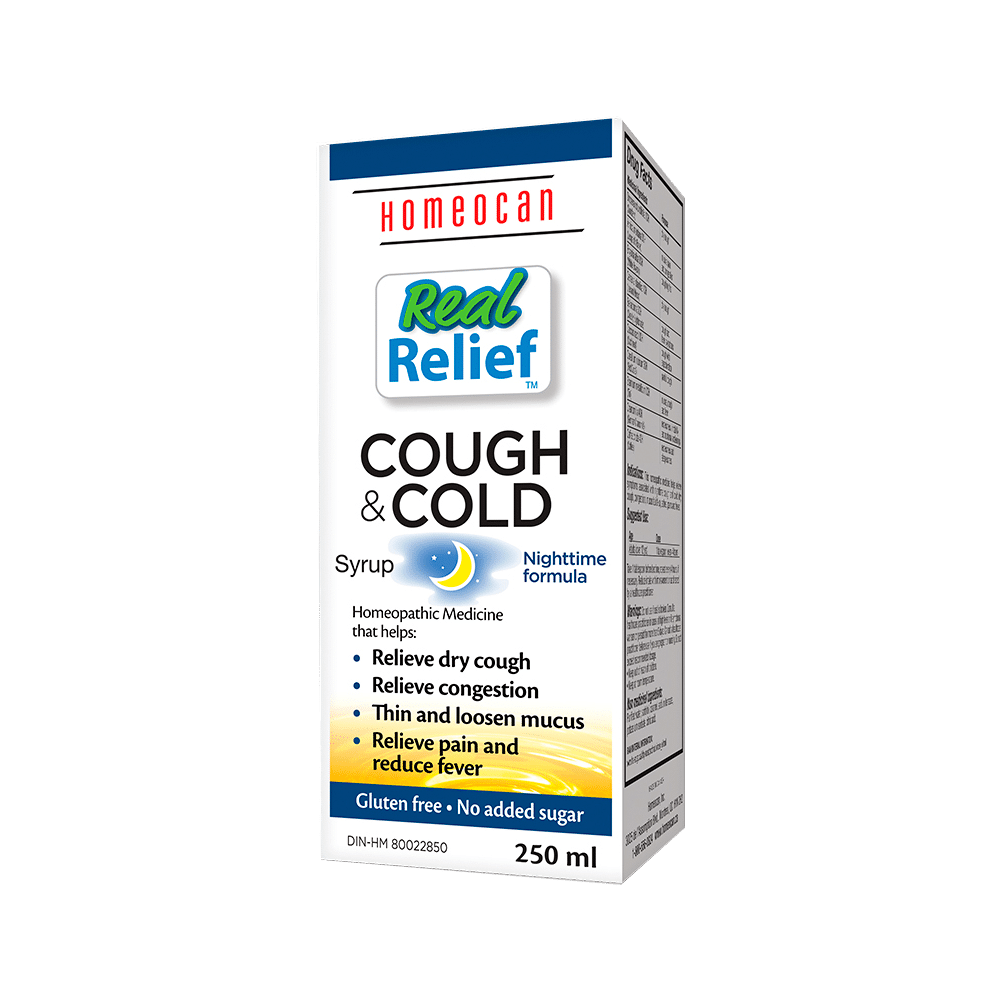 Homeocan Real Relief Cough And Cold Nightime 250 ml