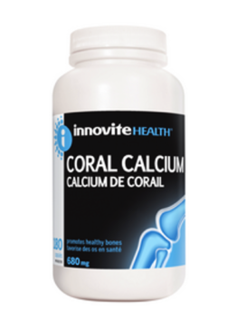 Innovite Health Coral Calcium 180 Caps 680mg