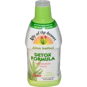 Lily of the Desert, Aloe Herbal, Detox Formula, 32 fl oz (960 ml)