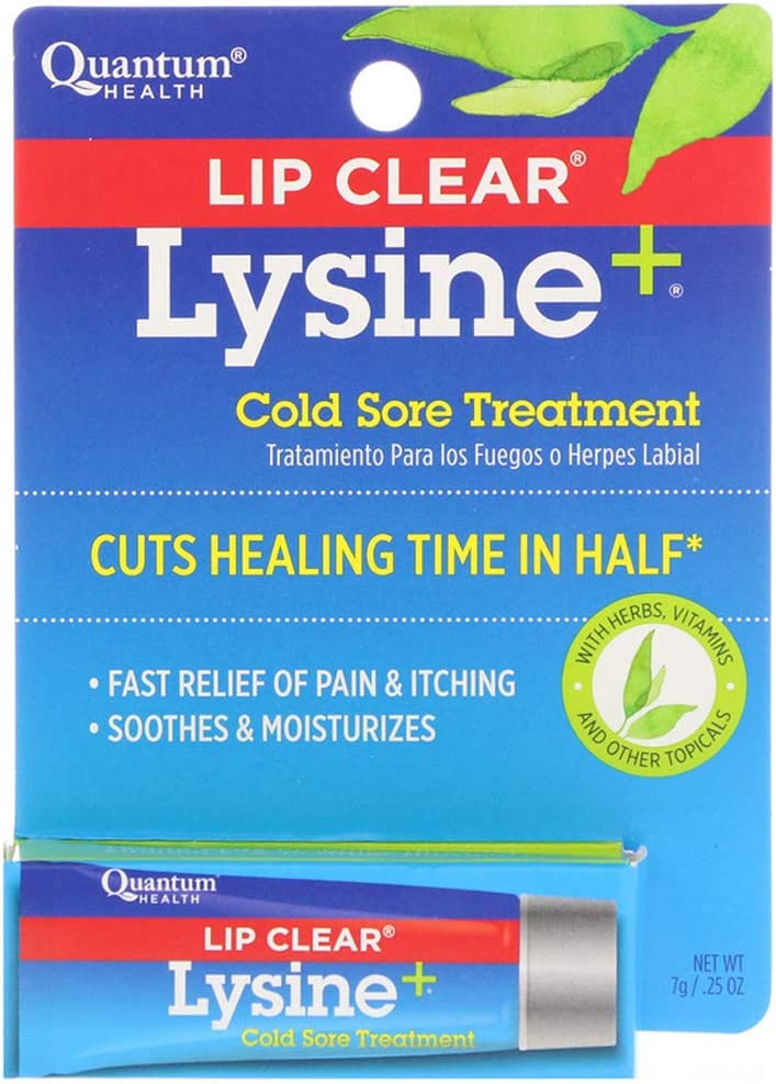 Lip Clear Lysine+ Cold Sore Treatment, 7G