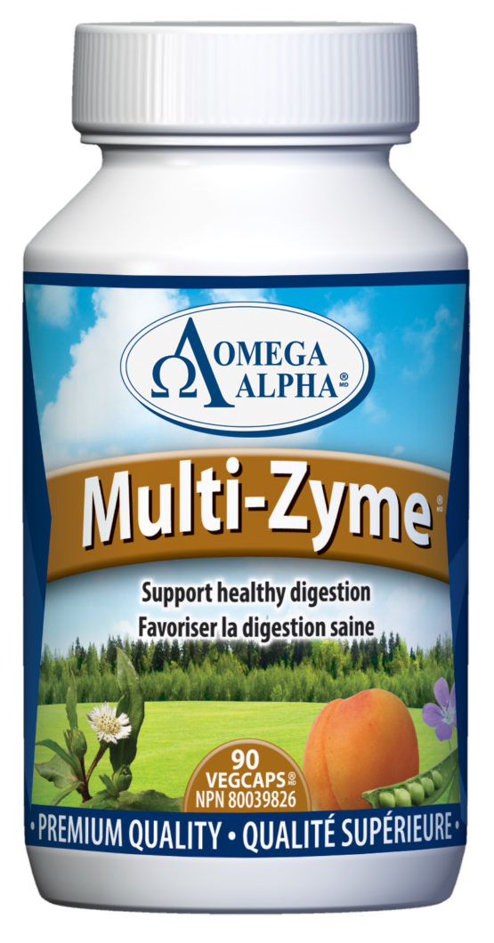 Multi-Zyme® Supports Healthy Digestion 90 veg caps/bottle