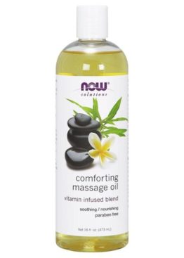 NOW FOODS 100% Comforting Massage Oil, 16oz