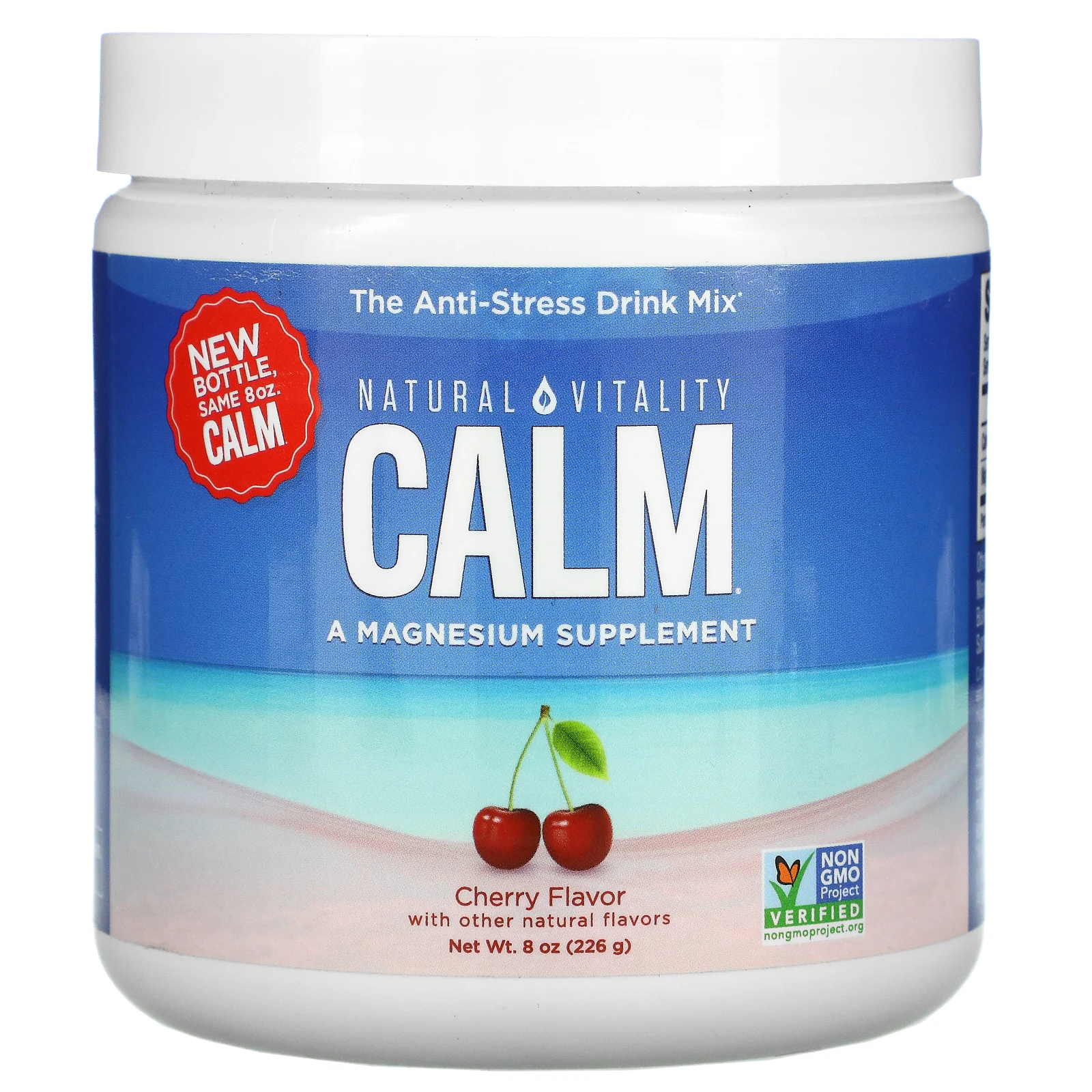 Natural Calm Magnesium Cherry 226 g