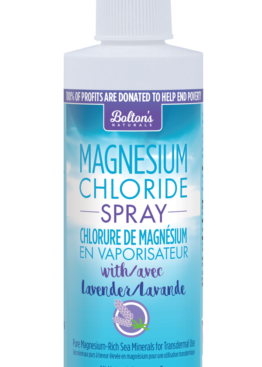 Natural Calm Magnesium Chloride Spray Lavender 237mL
