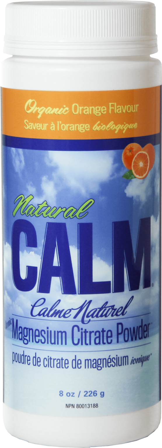 Natural Calm Magnesium orange