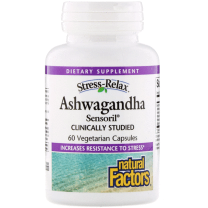 Natural Factors Stress-Relax Ashwagandha 60 Capsules