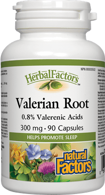 Natural Factors Valerian Root Extract 90 Capsules