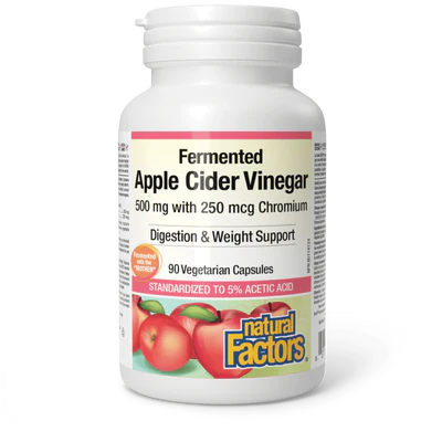 Natural Factors Fermented Apple Cider Vinegar (90 VCaps)