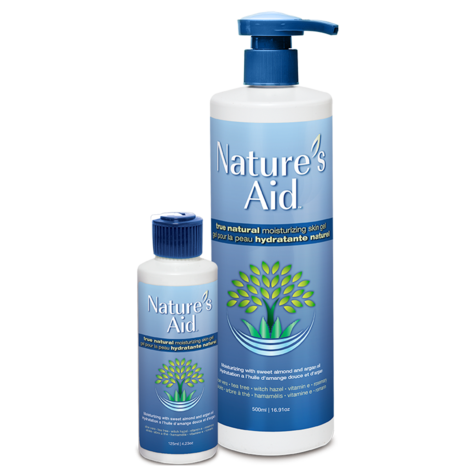 Nature's Aid True Natural Moisturizing Skin Gel 125ml