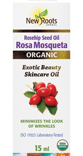New Roots Rosa Mosqueta (Organic Rosehip Seed Oil)
