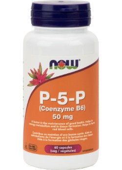 Now P5P (COENZYME B6) 50MG - 60VCAPS