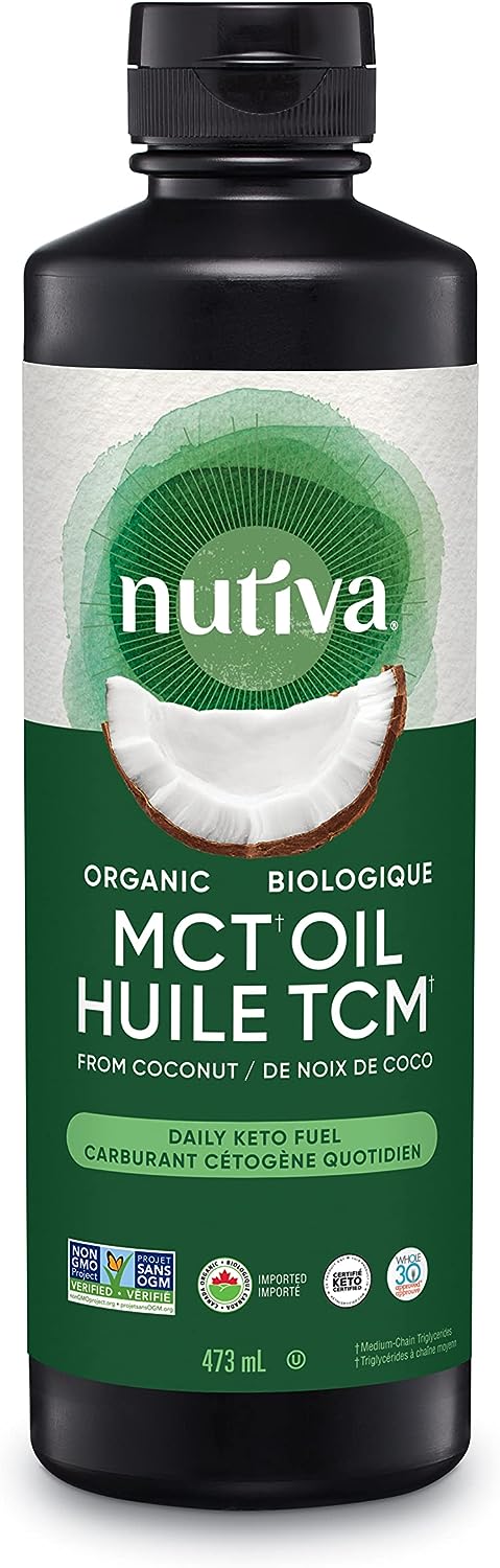 Nutiva Organic Liquid MCT Coconut Oil 473 ml 1