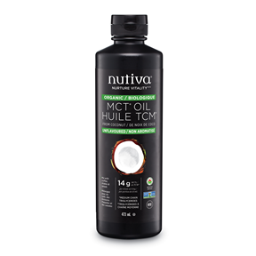 Nutiva Organic Liquid MCT Coconut Oil 473 ml