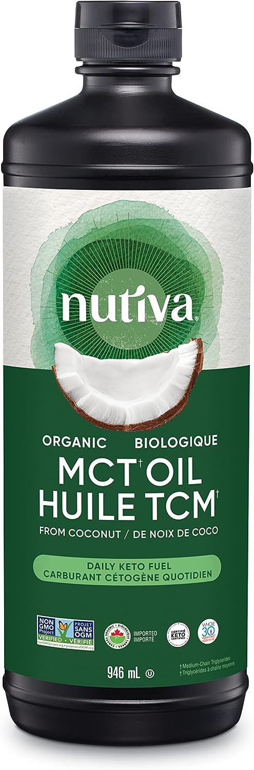 Nutiva Organic Liquid MCT Coconut Oil 946 ml 1