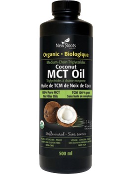 ORGANIC COCONUT MCT OIL (UNFLAVOURED) – 500ML