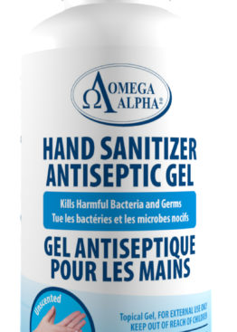 Omega Alpha Hand Sanitizer Antiseptic Gel 120 ml