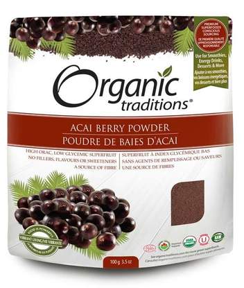Organic Traditions Freeze Dried Acai Berry Powder