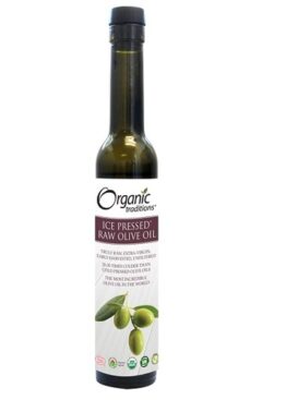 Organic Traditions Iced Presses Raw Olive Oil 200 mL