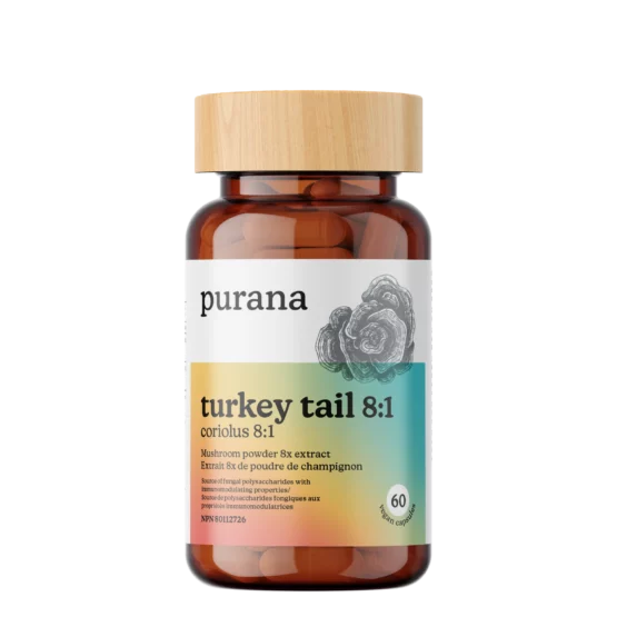 Turkey Tail 8:1 Capsules 60 vegan capsules
