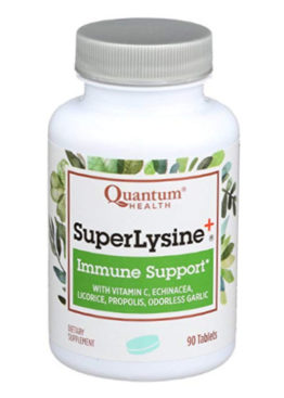 Quantum Health Super Lysine+ Cold Sore System Strength 90 tablets