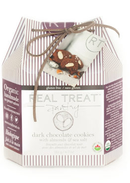 Real Treat Pantry Organic Cookies Dark Chocolate 4.7 Oz