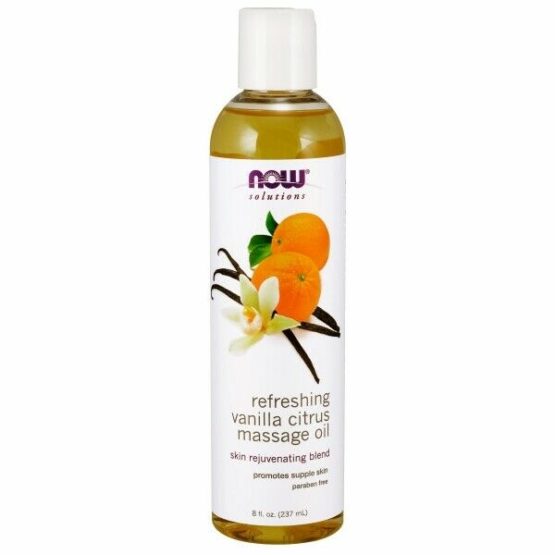 Refreshing Vanilla Citrus Massage Oil 8 fl. Oz